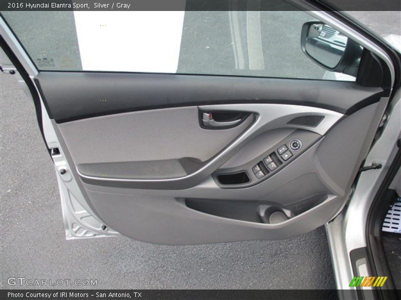Silver / Gray 2016 Hyundai Elantra Sport