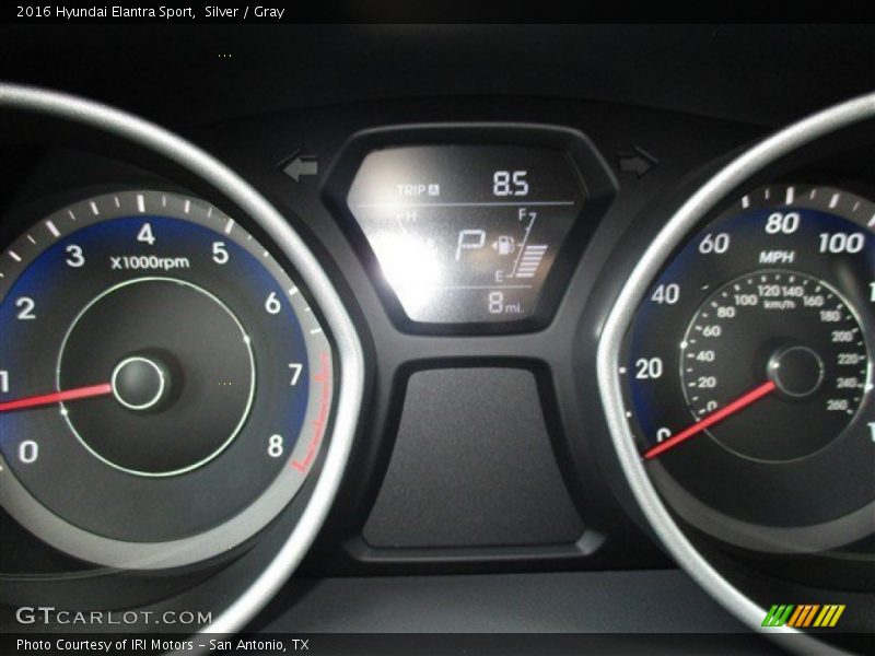 Silver / Gray 2016 Hyundai Elantra Sport