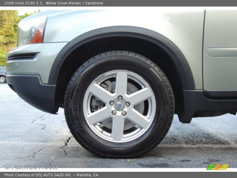 Willow Green Metallic / Sandstone 2008 Volvo XC90 3.2