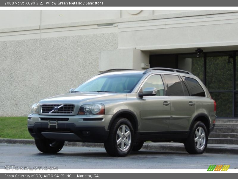 Willow Green Metallic / Sandstone 2008 Volvo XC90 3.2