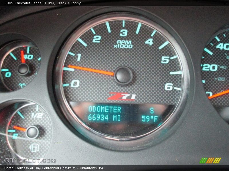 Black / Ebony 2009 Chevrolet Tahoe LT 4x4
