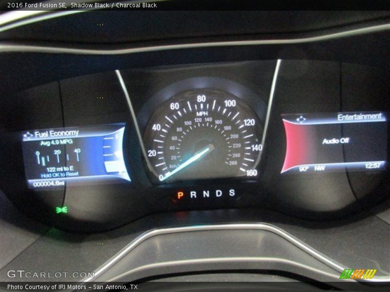 Shadow Black / Charcoal Black 2016 Ford Fusion SE