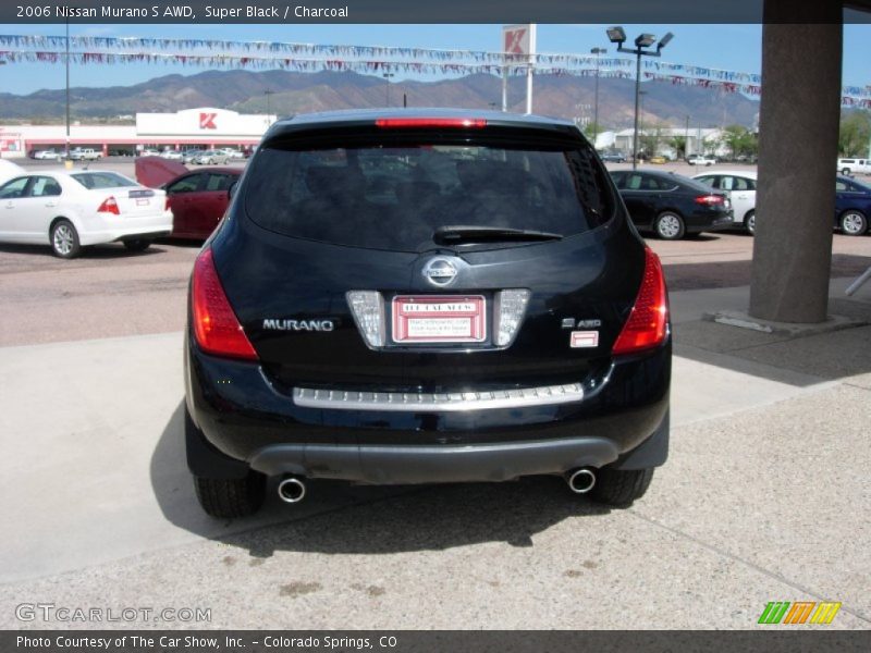 Super Black / Charcoal 2006 Nissan Murano S AWD