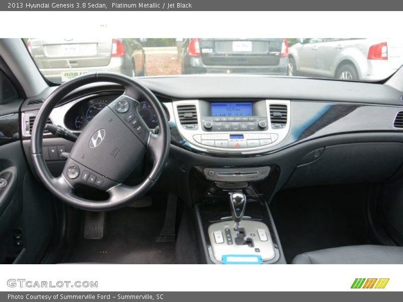 Platinum Metallic / Jet Black 2013 Hyundai Genesis 3.8 Sedan