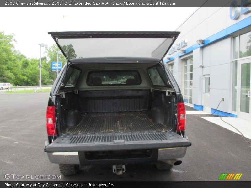 Black / Ebony Black/Light Titanium 2008 Chevrolet Silverado 2500HD LT Extended Cab 4x4