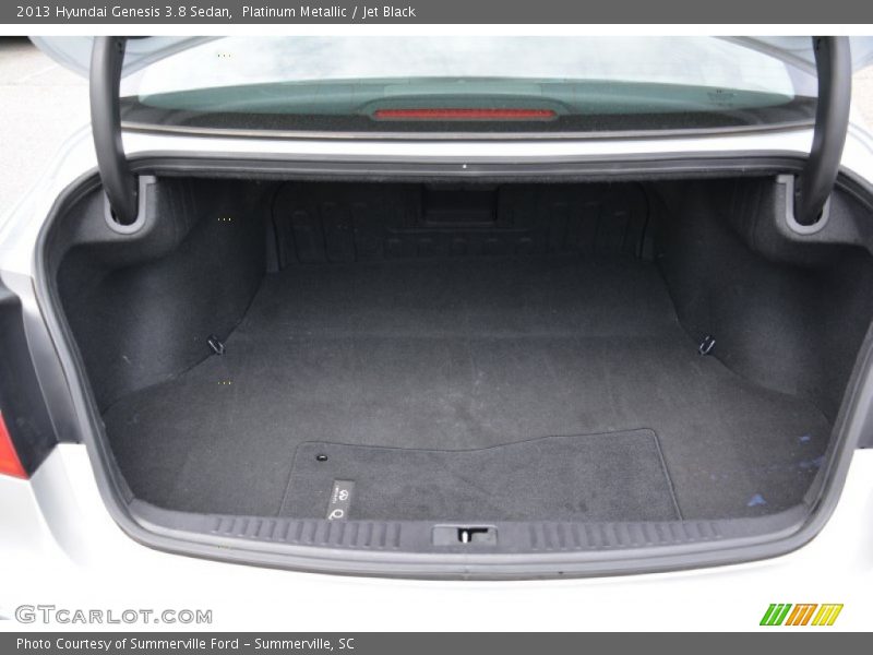 Platinum Metallic / Jet Black 2013 Hyundai Genesis 3.8 Sedan
