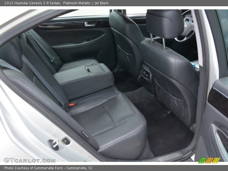 Platinum Metallic / Jet Black 2013 Hyundai Genesis 3.8 Sedan