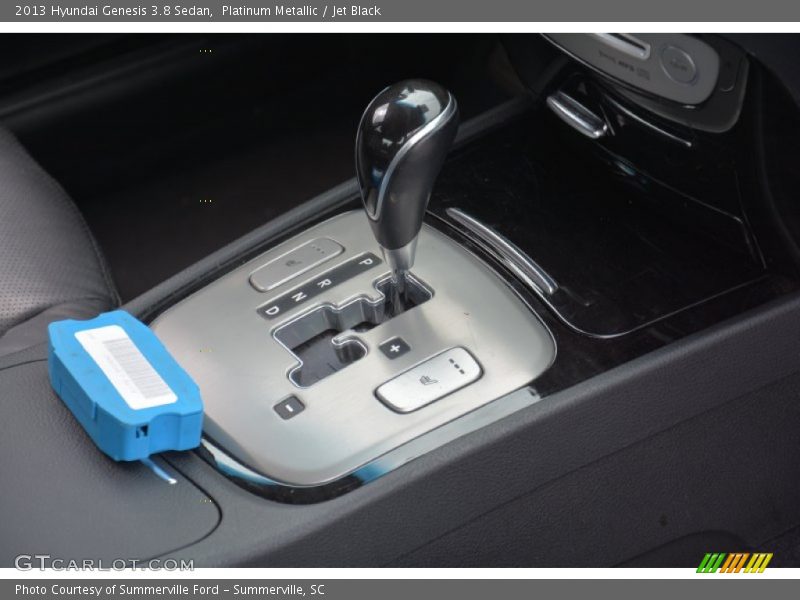 Platinum Metallic / Jet Black 2013 Hyundai Genesis 3.8 Sedan