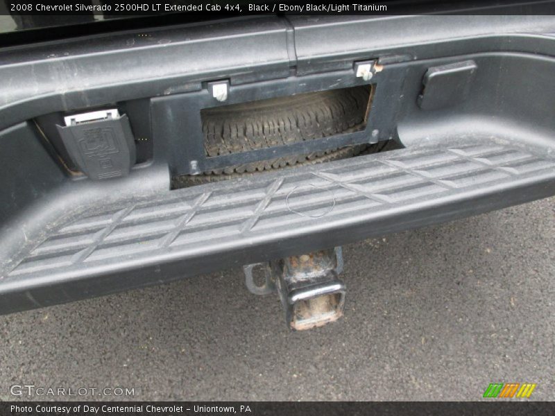 Black / Ebony Black/Light Titanium 2008 Chevrolet Silverado 2500HD LT Extended Cab 4x4