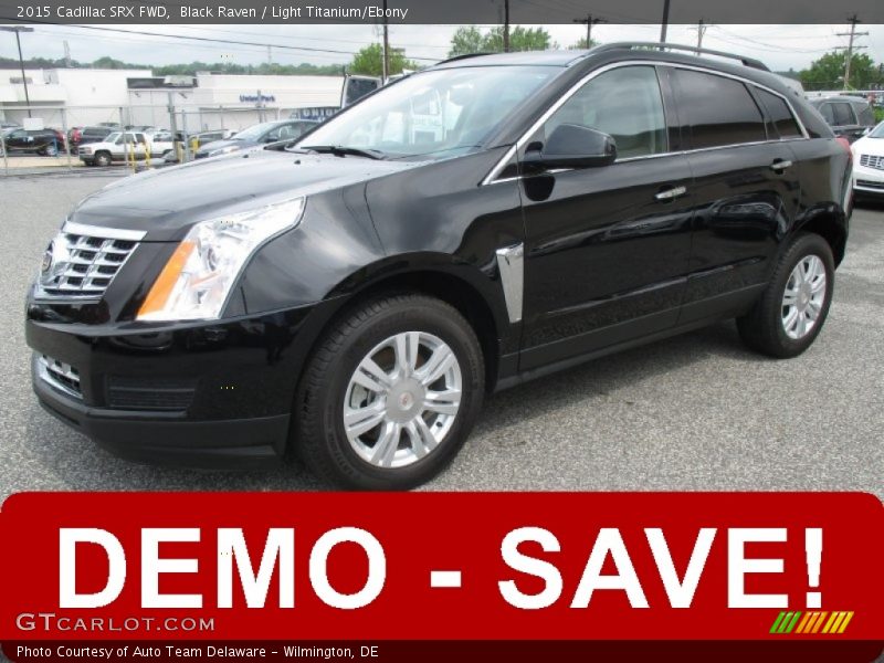 Black Raven / Light Titanium/Ebony 2015 Cadillac SRX FWD