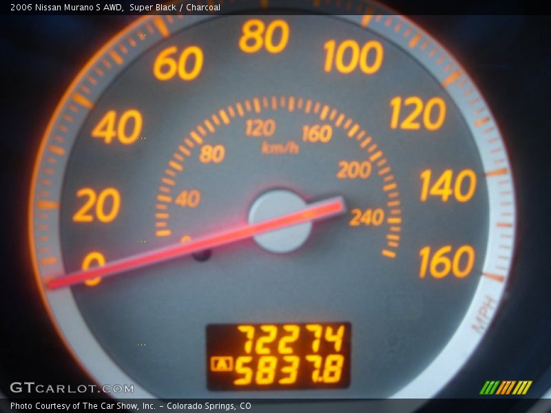 Super Black / Charcoal 2006 Nissan Murano S AWD