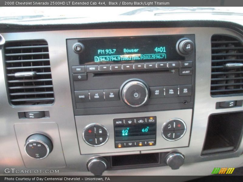 Black / Ebony Black/Light Titanium 2008 Chevrolet Silverado 2500HD LT Extended Cab 4x4