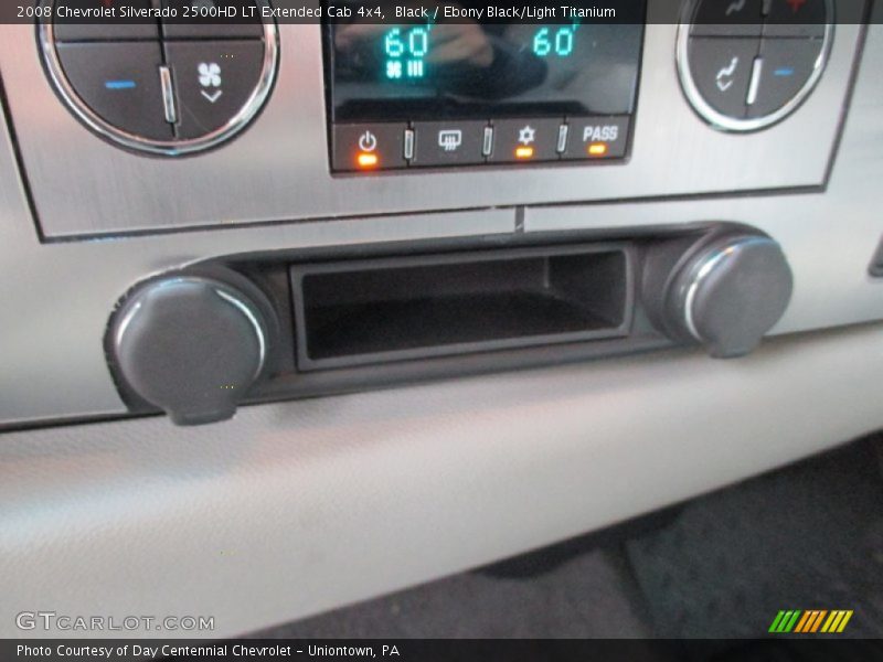 Black / Ebony Black/Light Titanium 2008 Chevrolet Silverado 2500HD LT Extended Cab 4x4