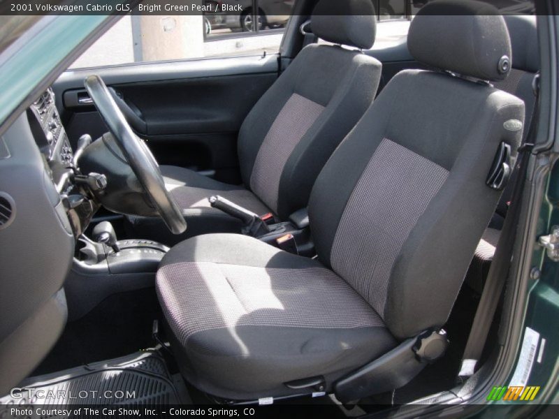 Bright Green Pearl / Black 2001 Volkswagen Cabrio GLS