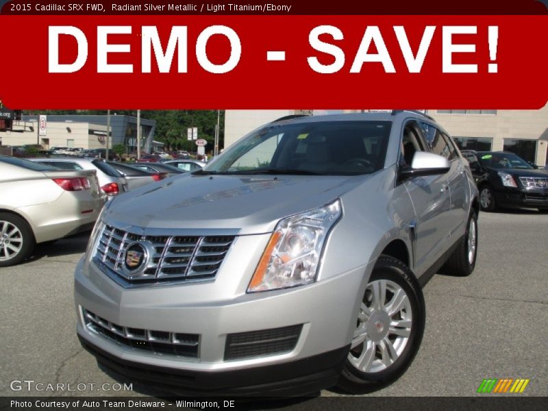 Radiant Silver Metallic / Light Titanium/Ebony 2015 Cadillac SRX FWD