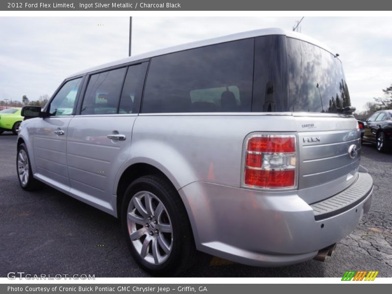 Ingot Silver Metallic / Charcoal Black 2012 Ford Flex Limited
