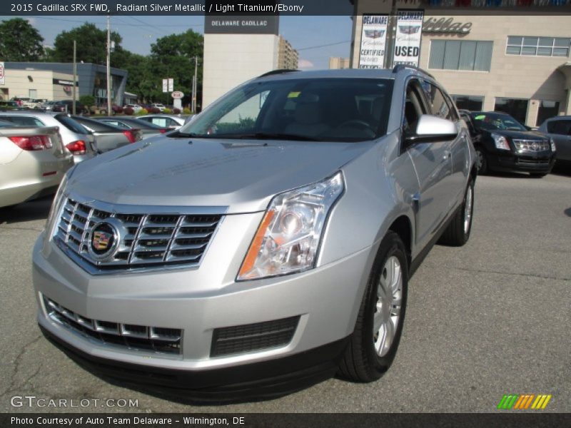 Radiant Silver Metallic / Light Titanium/Ebony 2015 Cadillac SRX FWD