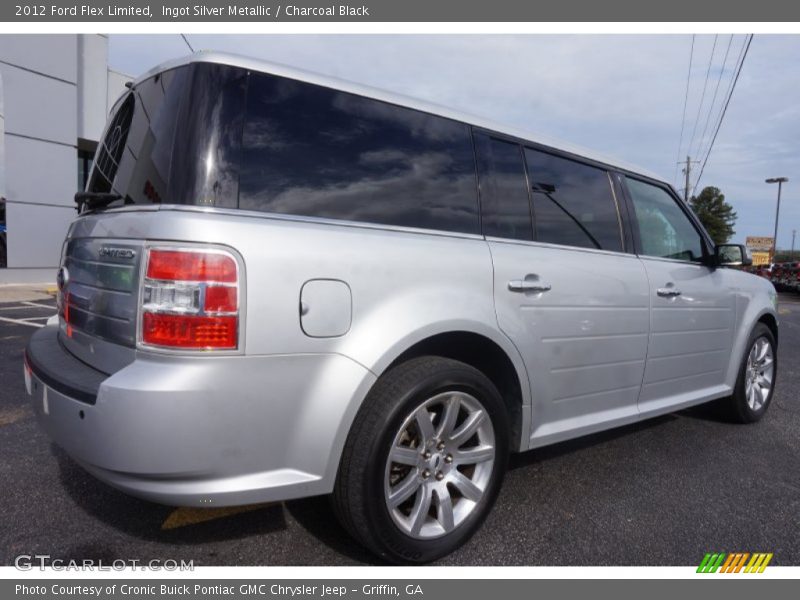 Ingot Silver Metallic / Charcoal Black 2012 Ford Flex Limited