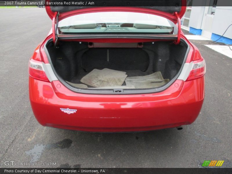 Barcelona Red Metallic / Ash 2007 Toyota Camry LE