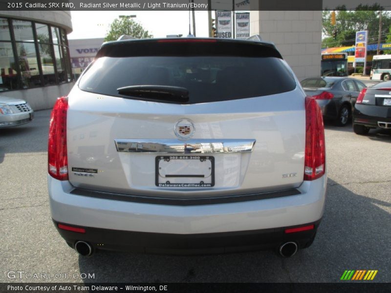 Radiant Silver Metallic / Light Titanium/Ebony 2015 Cadillac SRX FWD