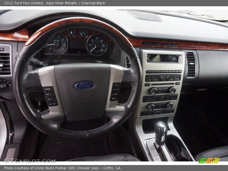 Ingot Silver Metallic / Charcoal Black 2012 Ford Flex Limited