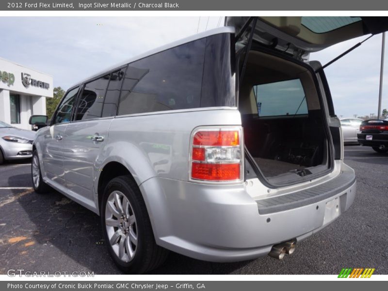 Ingot Silver Metallic / Charcoal Black 2012 Ford Flex Limited