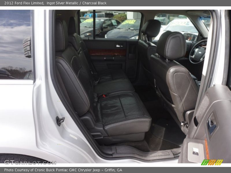Ingot Silver Metallic / Charcoal Black 2012 Ford Flex Limited