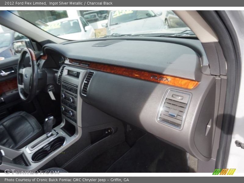 Ingot Silver Metallic / Charcoal Black 2012 Ford Flex Limited