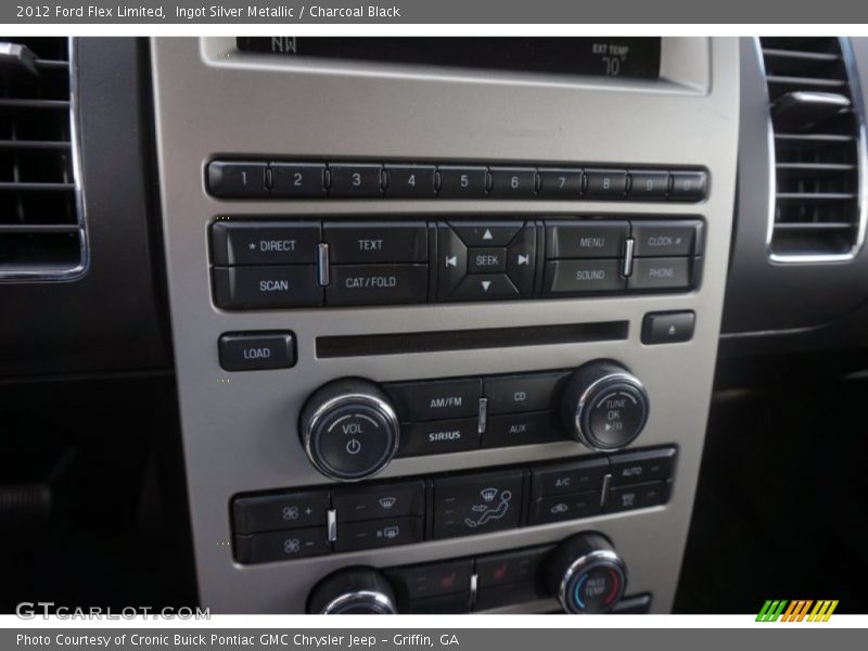 Ingot Silver Metallic / Charcoal Black 2012 Ford Flex Limited