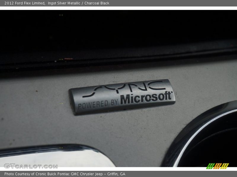 Ingot Silver Metallic / Charcoal Black 2012 Ford Flex Limited