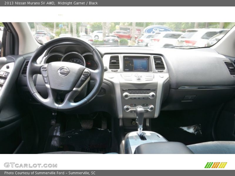 Midnight Garnet / Black 2013 Nissan Murano SV AWD