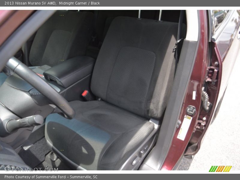Midnight Garnet / Black 2013 Nissan Murano SV AWD