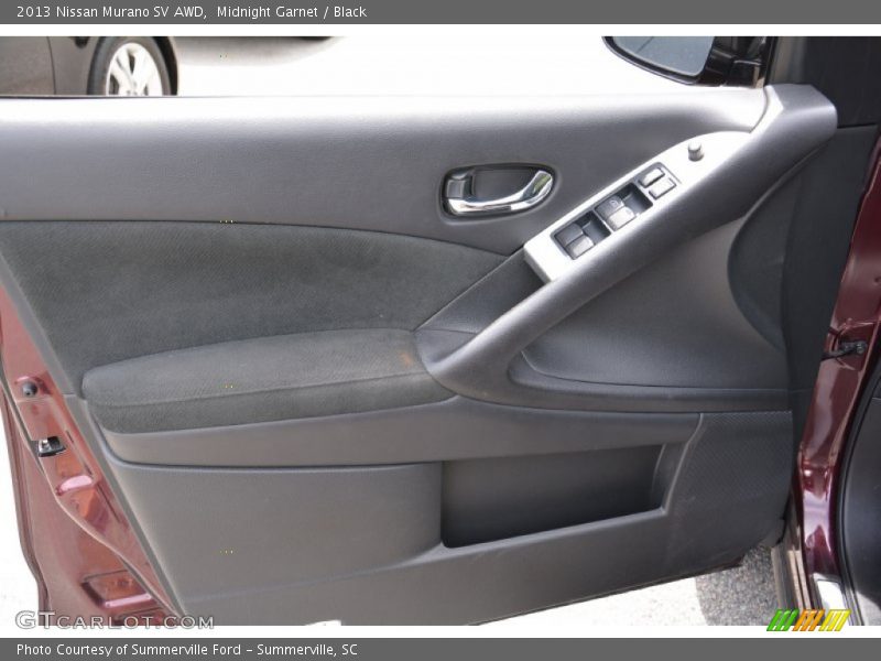 Midnight Garnet / Black 2013 Nissan Murano SV AWD