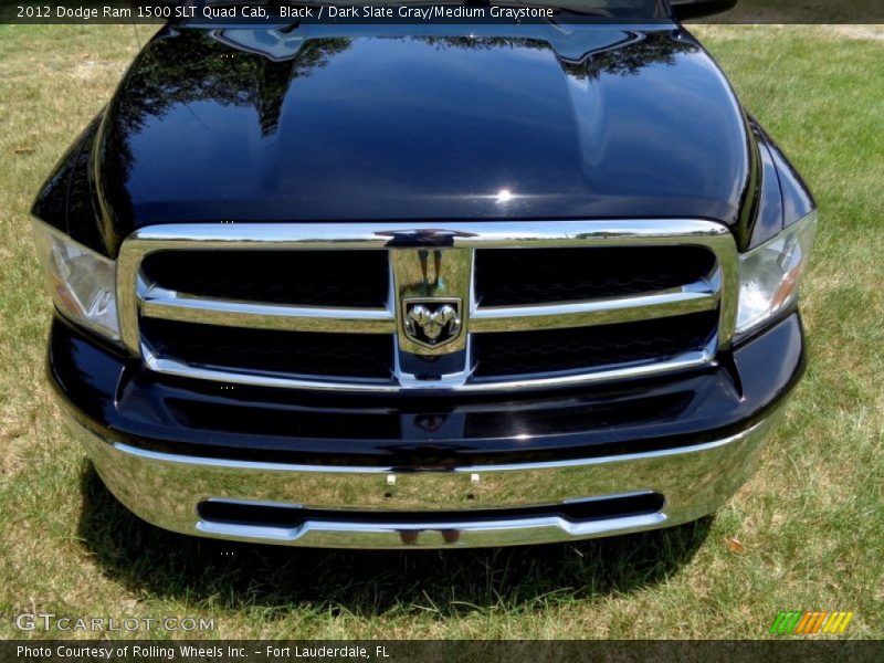 Black / Dark Slate Gray/Medium Graystone 2012 Dodge Ram 1500 SLT Quad Cab