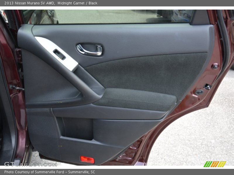Midnight Garnet / Black 2013 Nissan Murano SV AWD