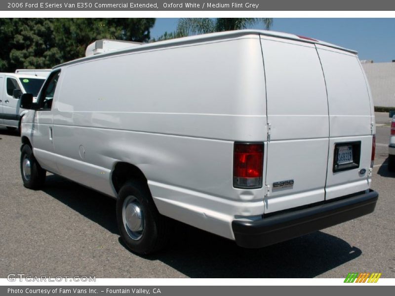 Oxford White / Medium Flint Grey 2006 Ford E Series Van E350 Commercial Extended