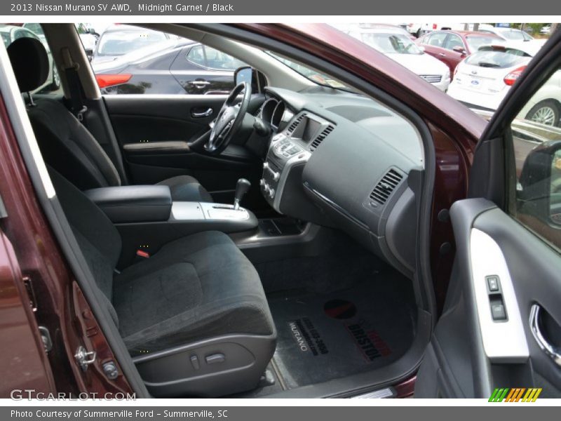 Midnight Garnet / Black 2013 Nissan Murano SV AWD