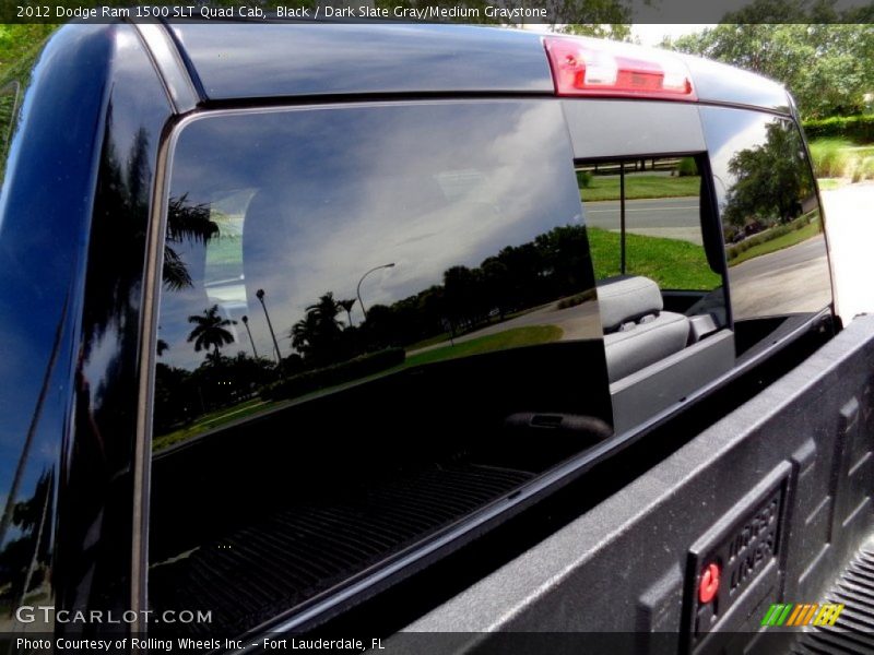 Black / Dark Slate Gray/Medium Graystone 2012 Dodge Ram 1500 SLT Quad Cab