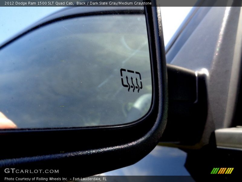 Black / Dark Slate Gray/Medium Graystone 2012 Dodge Ram 1500 SLT Quad Cab