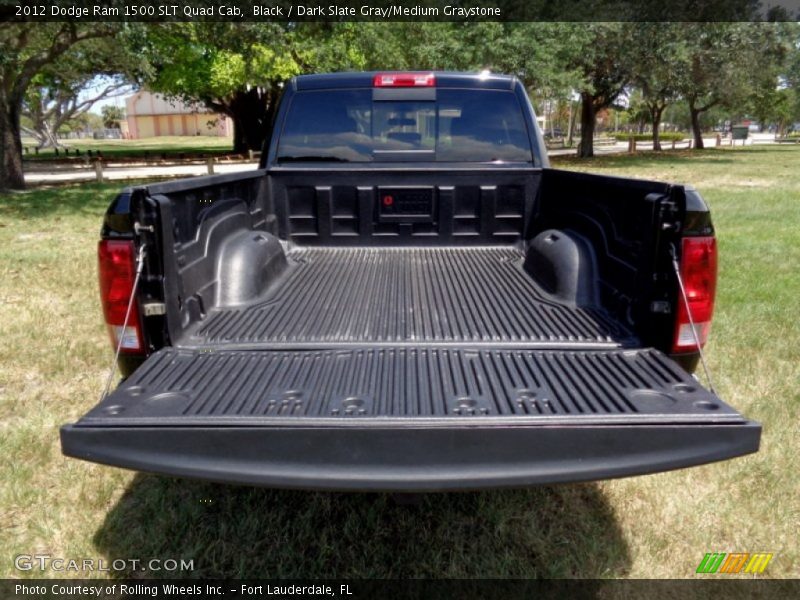 Black / Dark Slate Gray/Medium Graystone 2012 Dodge Ram 1500 SLT Quad Cab