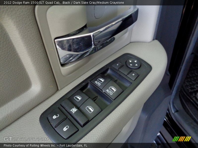 Black / Dark Slate Gray/Medium Graystone 2012 Dodge Ram 1500 SLT Quad Cab