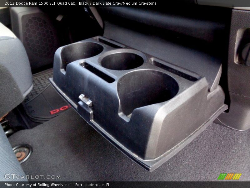 Black / Dark Slate Gray/Medium Graystone 2012 Dodge Ram 1500 SLT Quad Cab