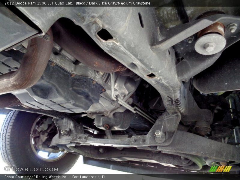 Black / Dark Slate Gray/Medium Graystone 2012 Dodge Ram 1500 SLT Quad Cab