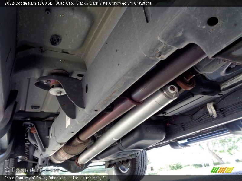 Black / Dark Slate Gray/Medium Graystone 2012 Dodge Ram 1500 SLT Quad Cab