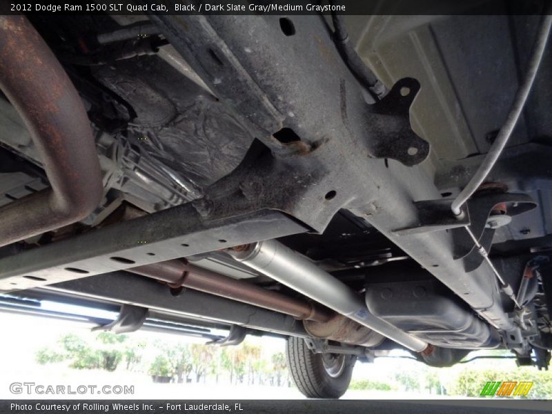 Black / Dark Slate Gray/Medium Graystone 2012 Dodge Ram 1500 SLT Quad Cab