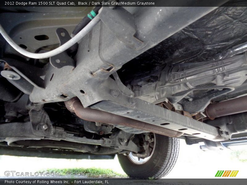 Black / Dark Slate Gray/Medium Graystone 2012 Dodge Ram 1500 SLT Quad Cab