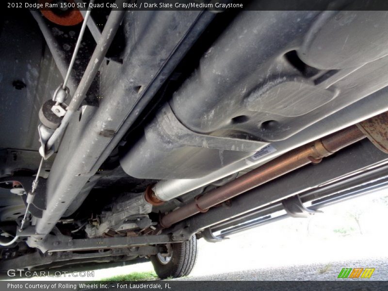 Black / Dark Slate Gray/Medium Graystone 2012 Dodge Ram 1500 SLT Quad Cab