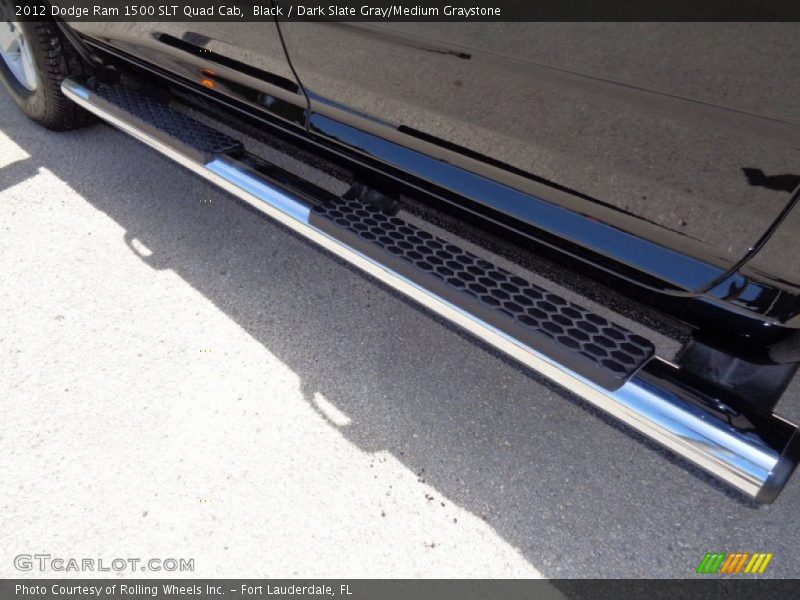 Black / Dark Slate Gray/Medium Graystone 2012 Dodge Ram 1500 SLT Quad Cab