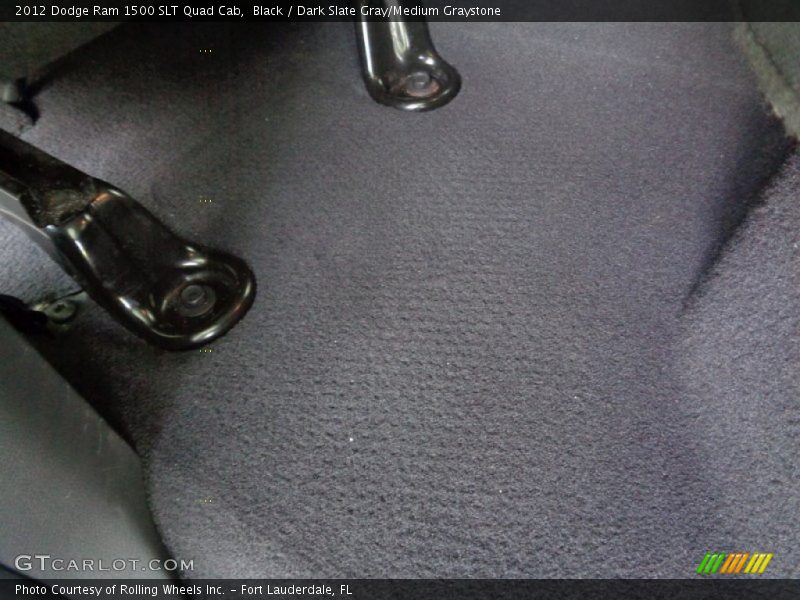 Black / Dark Slate Gray/Medium Graystone 2012 Dodge Ram 1500 SLT Quad Cab