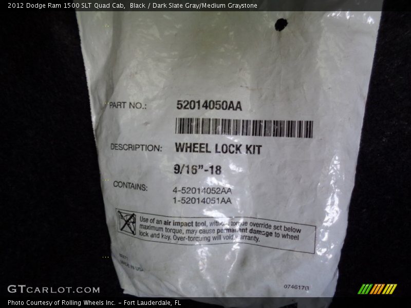 Black / Dark Slate Gray/Medium Graystone 2012 Dodge Ram 1500 SLT Quad Cab